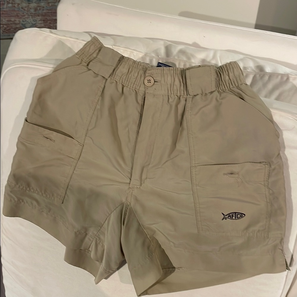 Men's Tan Cargo Shorts